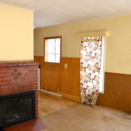 Living Room Pre-Renovation, #AfterOrangeCounty.com, #VRBO.com/452020, #Big Bear Lake