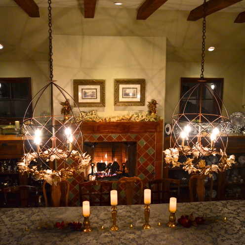 Christmas Spanish Style, A Paella Party in Lake Arrowhead, California, www.AfterOrangeCounty.com