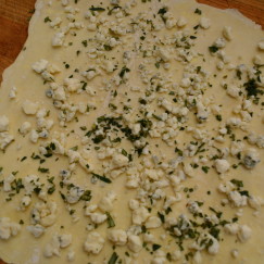 Easy Blue Cheese & Rosemary Pinwheels, By AfterOrangeCounty.com