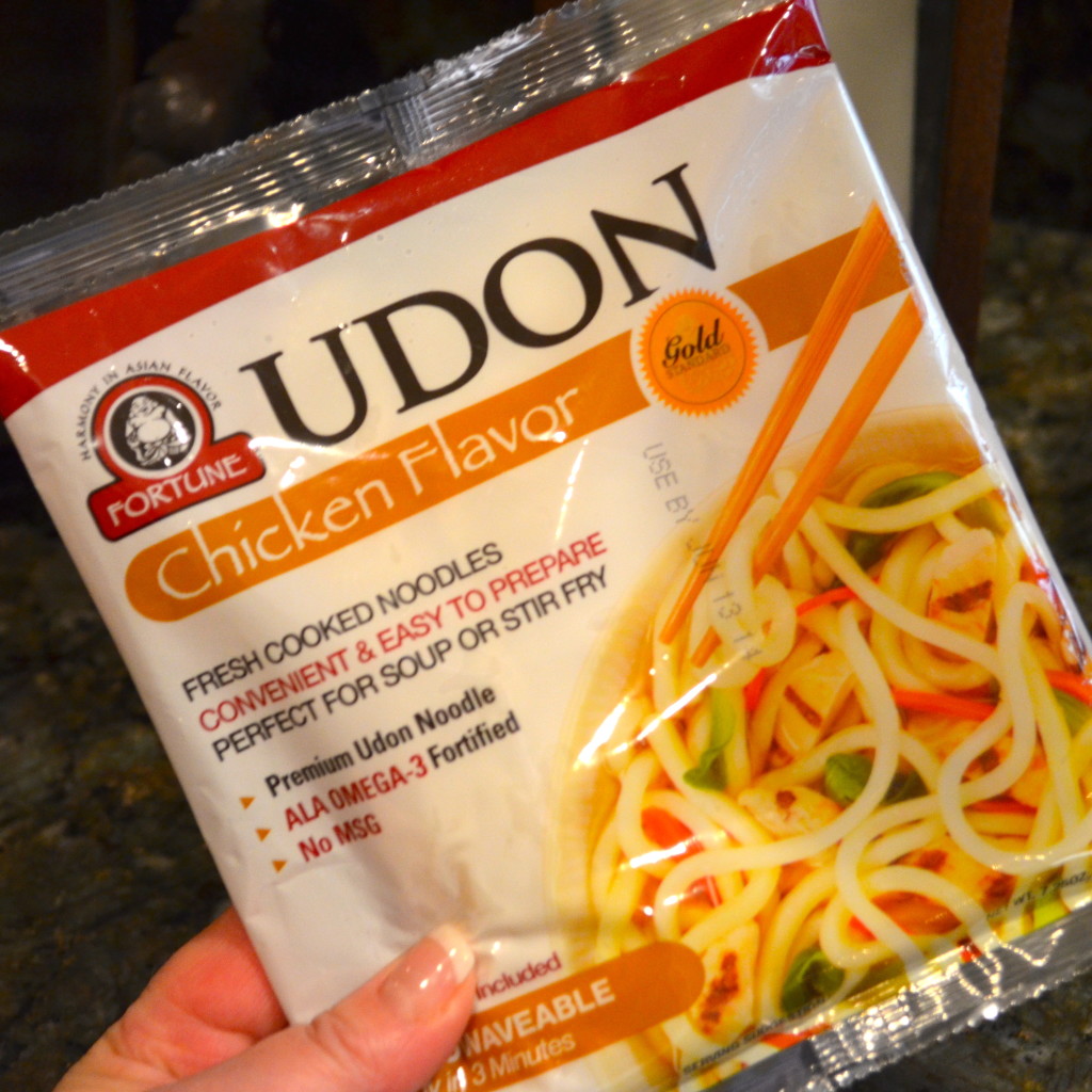 UDON NOODLES WITH CURRIED CHICKEN