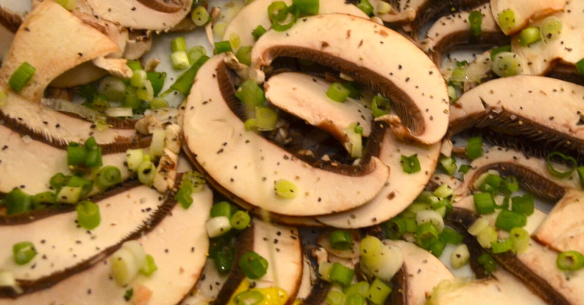 Portabella Mushroom Carpaccio Recipe By