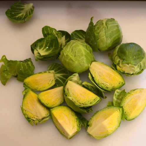 Roasted Brussel Sprouts with Lemon Garlic Allioli | By www.AfterOrangeCounty.com
