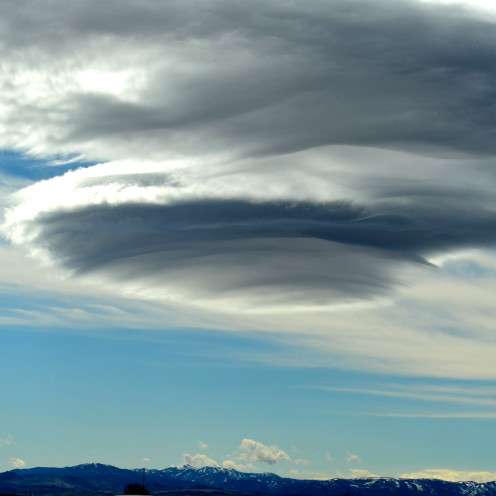 Cloud formations, US Hwy 395 to Lake Tahoe, CA | www.AfterOrangeCounty.com