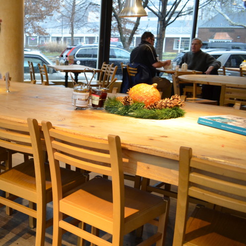 The Communal Table at LE PAIN QUOTIDIEN - THE DAILY BREAD | Washington, DC Location | www.AfterOrangeCounty.com 