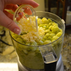 Lima Bean Dip with Garlic & Feta Cheese Recipe | www.AfterOrangeCounty.com