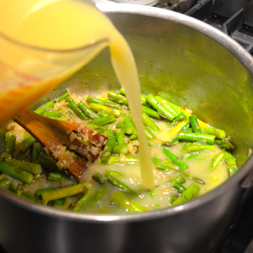 Creamy Asparagus Soup Recipe | www.AfterOrangeCounty.com