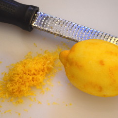 Lemon Zest for Lima Bean Dip with Garlic & Feta Cheese Recipe | www.AfterOrangeCounty.com
