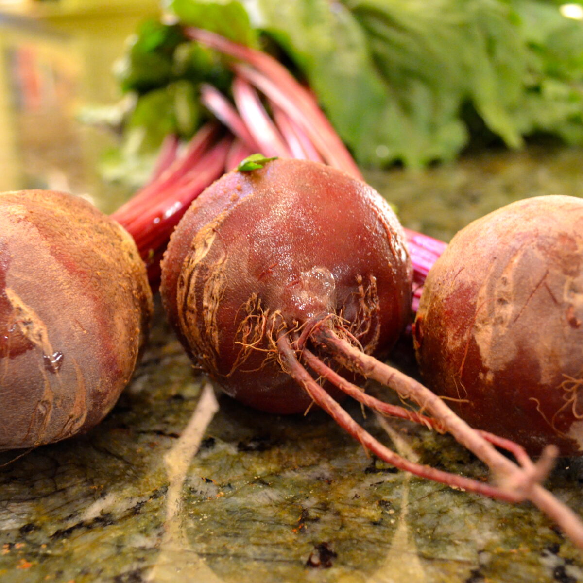A FARM TO TABLE BEET SALAD WITH GOAT CHEESE AND WALNUTS