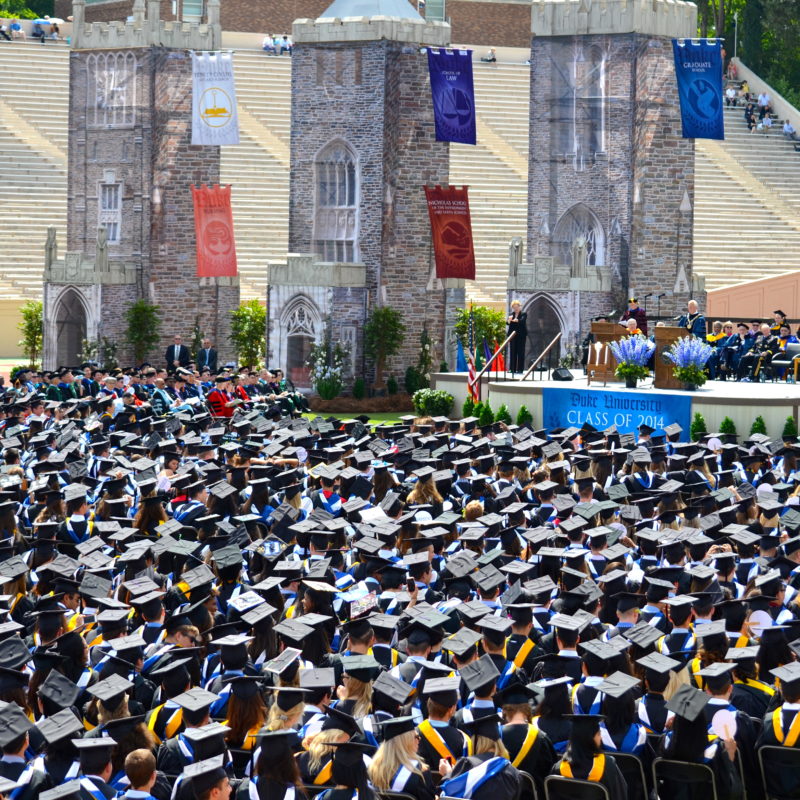 DUKE UNIVERSITY COMMENCEMENT 2014