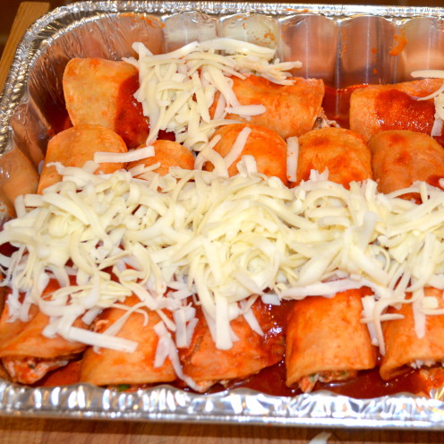 The World's Best Chicken Enchiladas | Recipe By www.AfterOrangeCounty.com