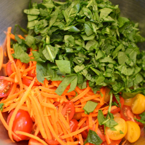 Italian Farro Salad with Vegetables | Recipe By www.AfterOrangeCounty.com