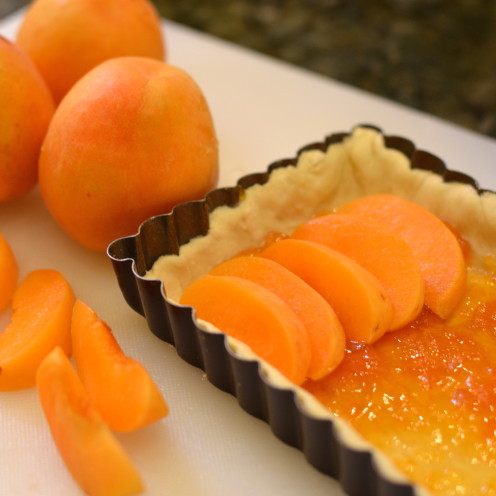 Fresh Apricot Tart | Recipe By www.AfterOrangeCounty.com