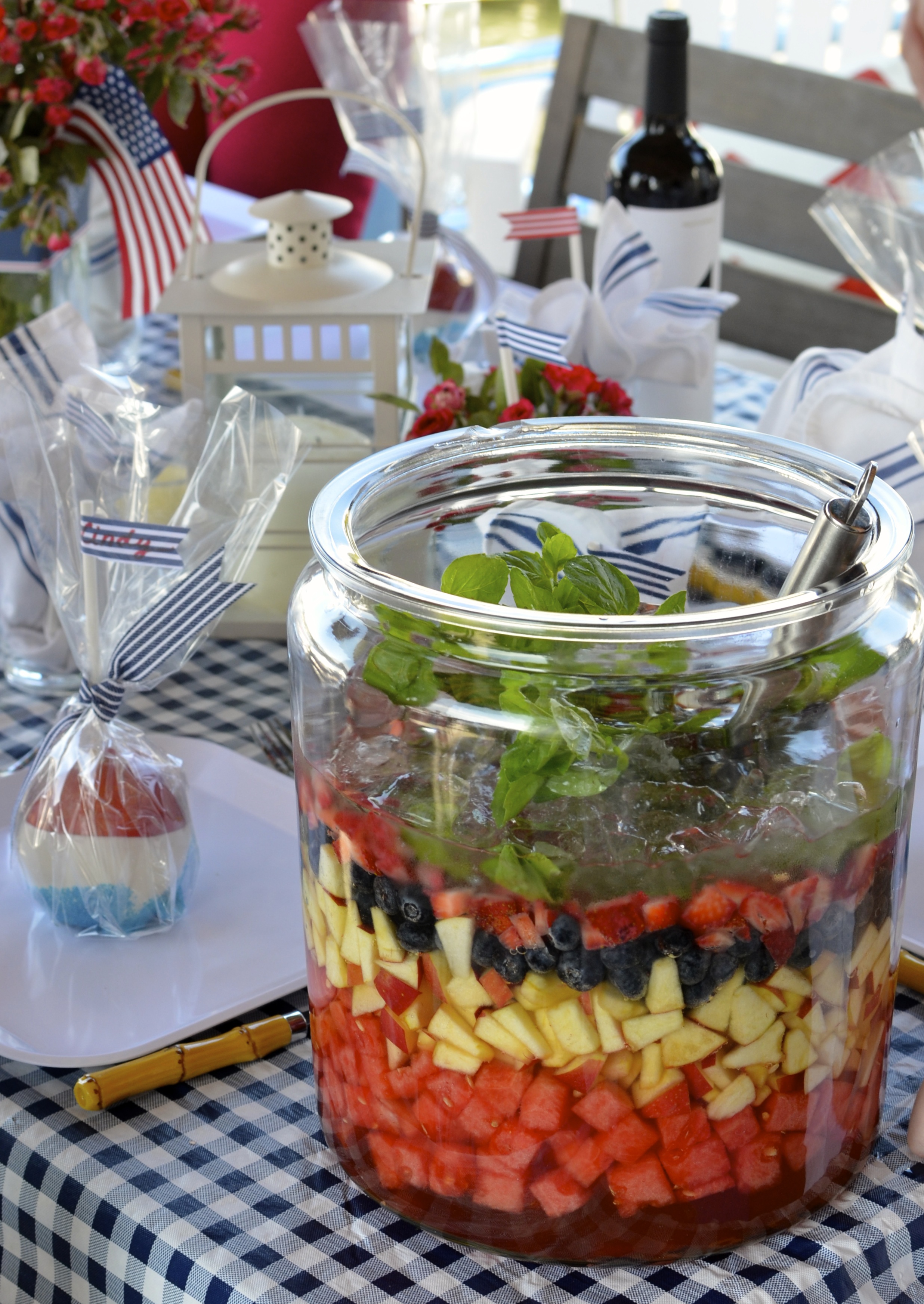 RED WHITE AND BLUE SANGRIA RECIPE - After Orange County