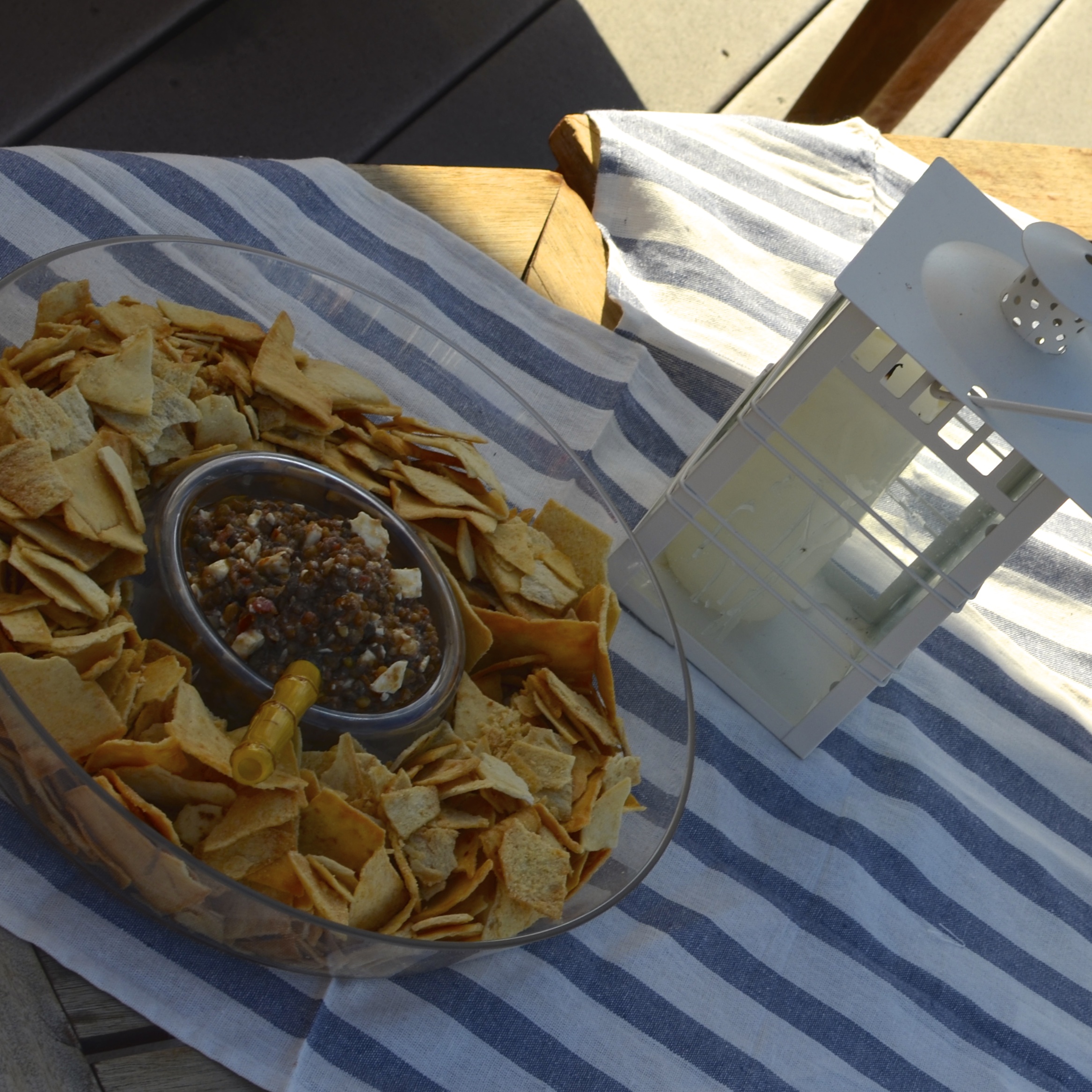 TRADER JOE’S BRUSCHETTA, LENTIL & FETA CHEESE DIP RECIPE