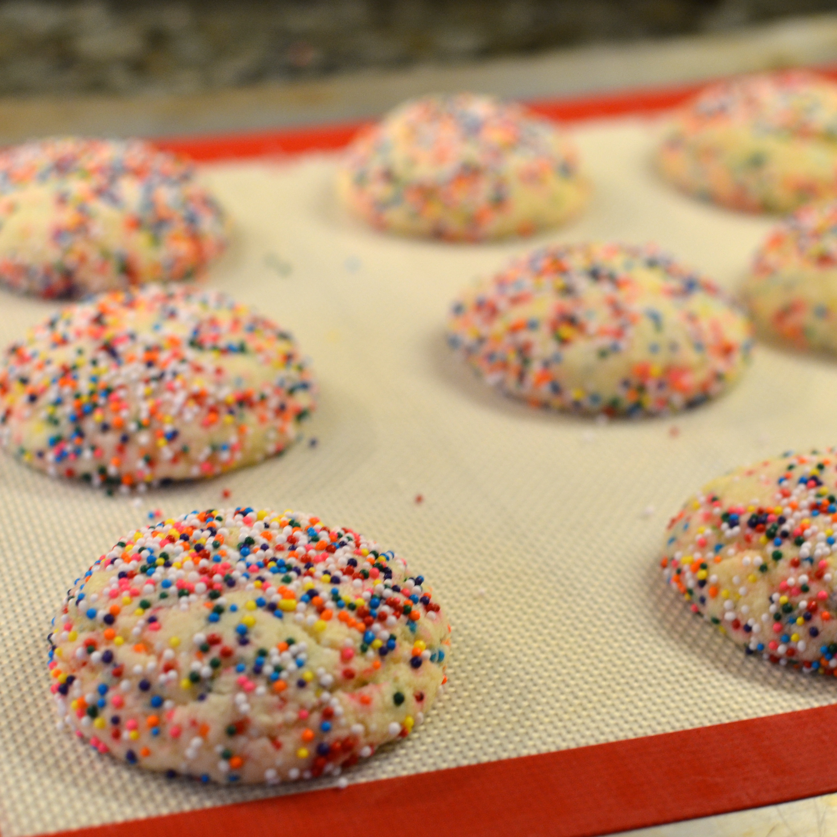 chocolate with sprinkles candy