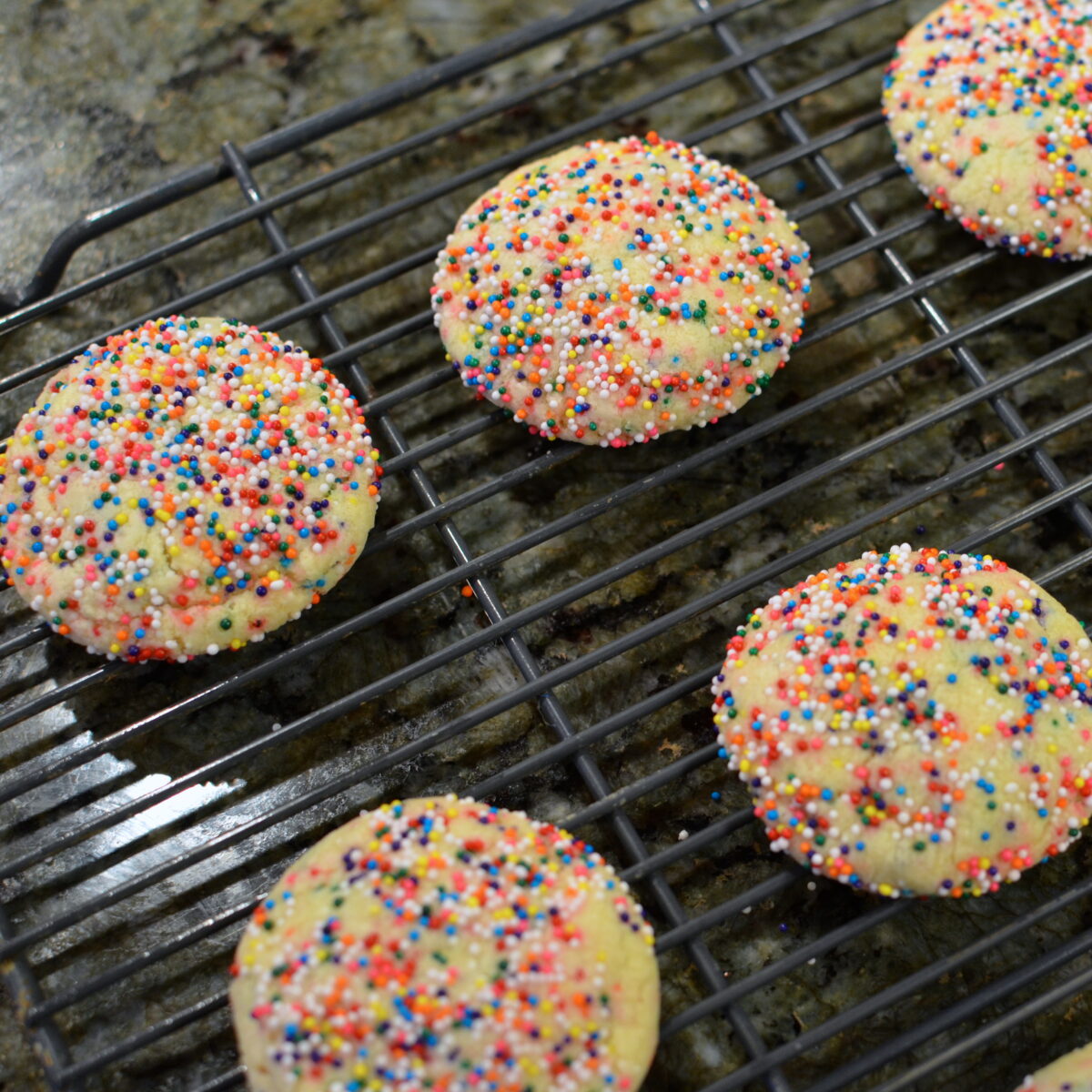 SUPER MOIST SUGAR COOKIES WITH SPRINKLES Recipe By Celia www