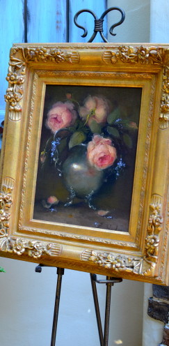 A NEW ADDITION TO MY HOME | Still Life Painitng By Brenda Gibson | www.AfterOrangeCounty.com 