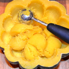 Acorn Squash & Sweet Potato Bisque Recipe | www.AfterOrangeCounty.com