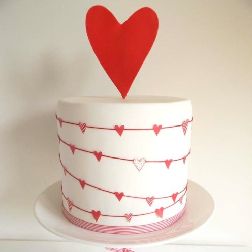 A BAKER'S DOZEN VALENTINE CAKES | www.AfterOrangeCounty.com