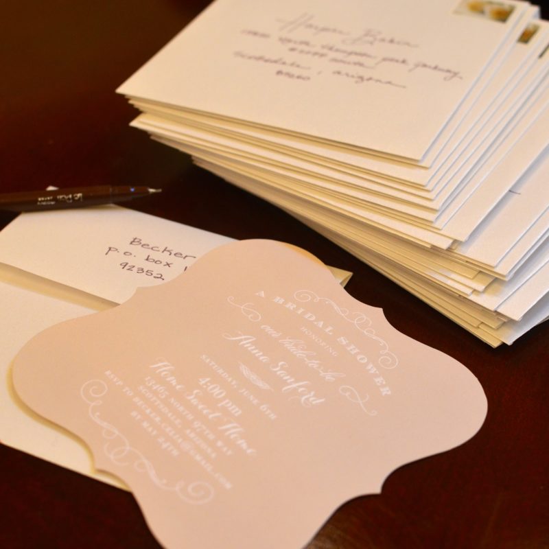 HOW TO HOST A BEAUTIFUL BRIDAL SHOWER