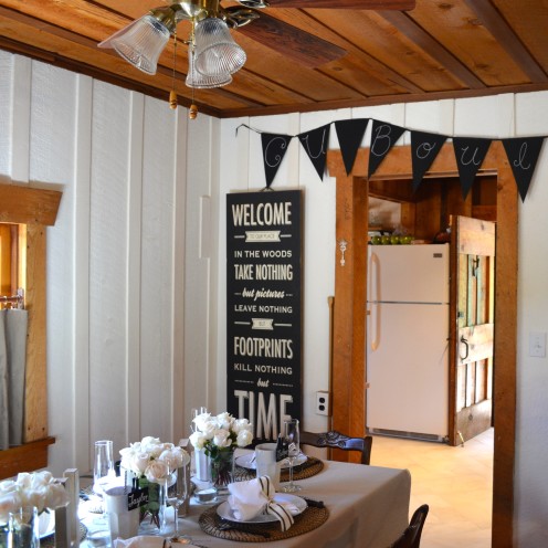AN INTIMATE GRADUATION GATHERING IN OUR NEW MOUNTAIN RETREAT | www.AfterOrangeCounty.com | #graduation #party