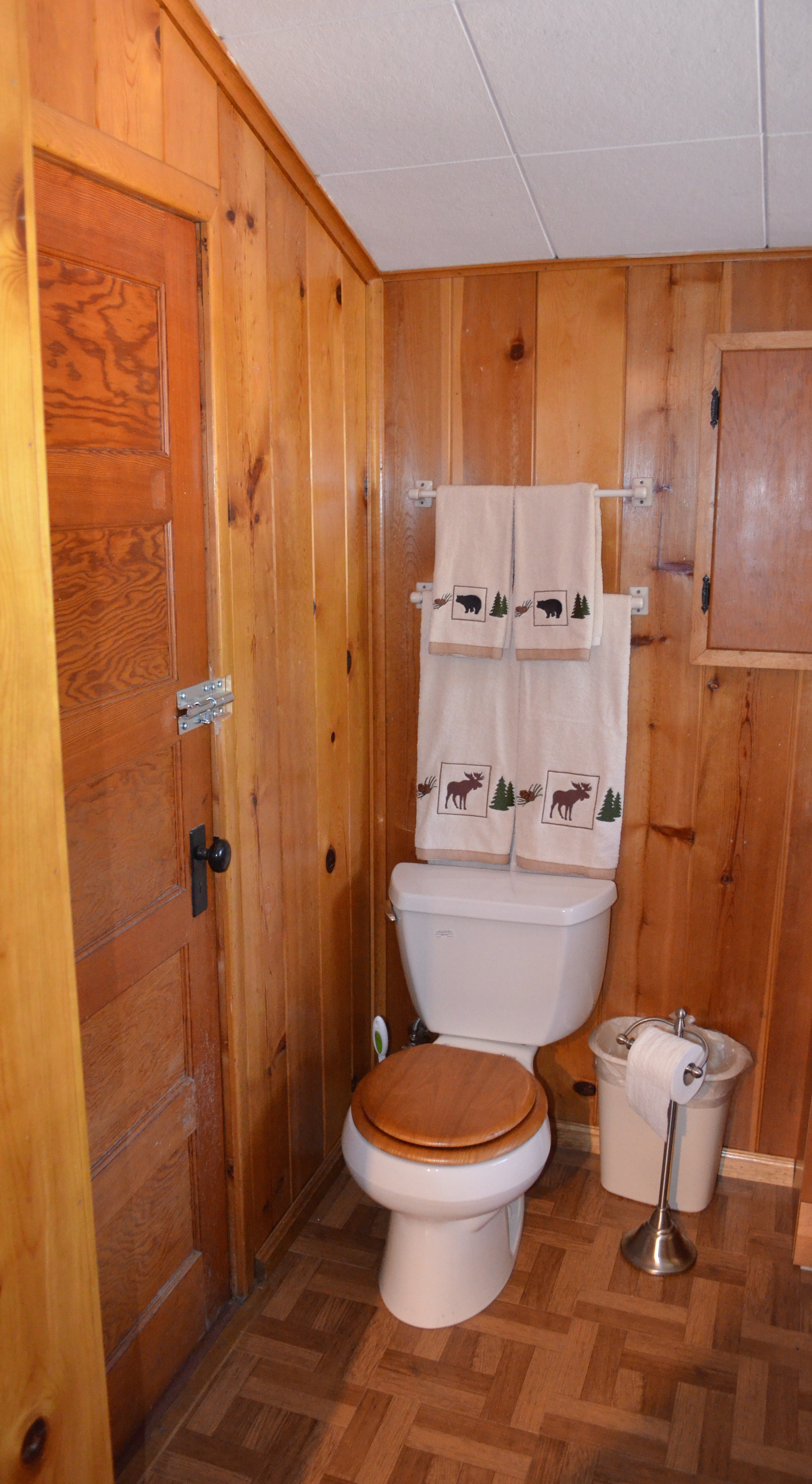 Introducing My Log Cabin Bathroom Renovation After Orange