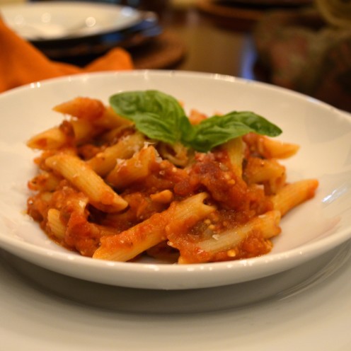 MY FAVORITE PASTA RECIPE | #Eggplant #Pasta #Recipe | www.AfterOrangeCounty.com