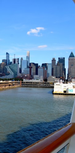 SAILING OUT OF NEW YORK HARBOR | www.AfterOrangeCounty.com | #NCL #CruiseLine #TheHaven #NorwegianCruiseLines #NYC