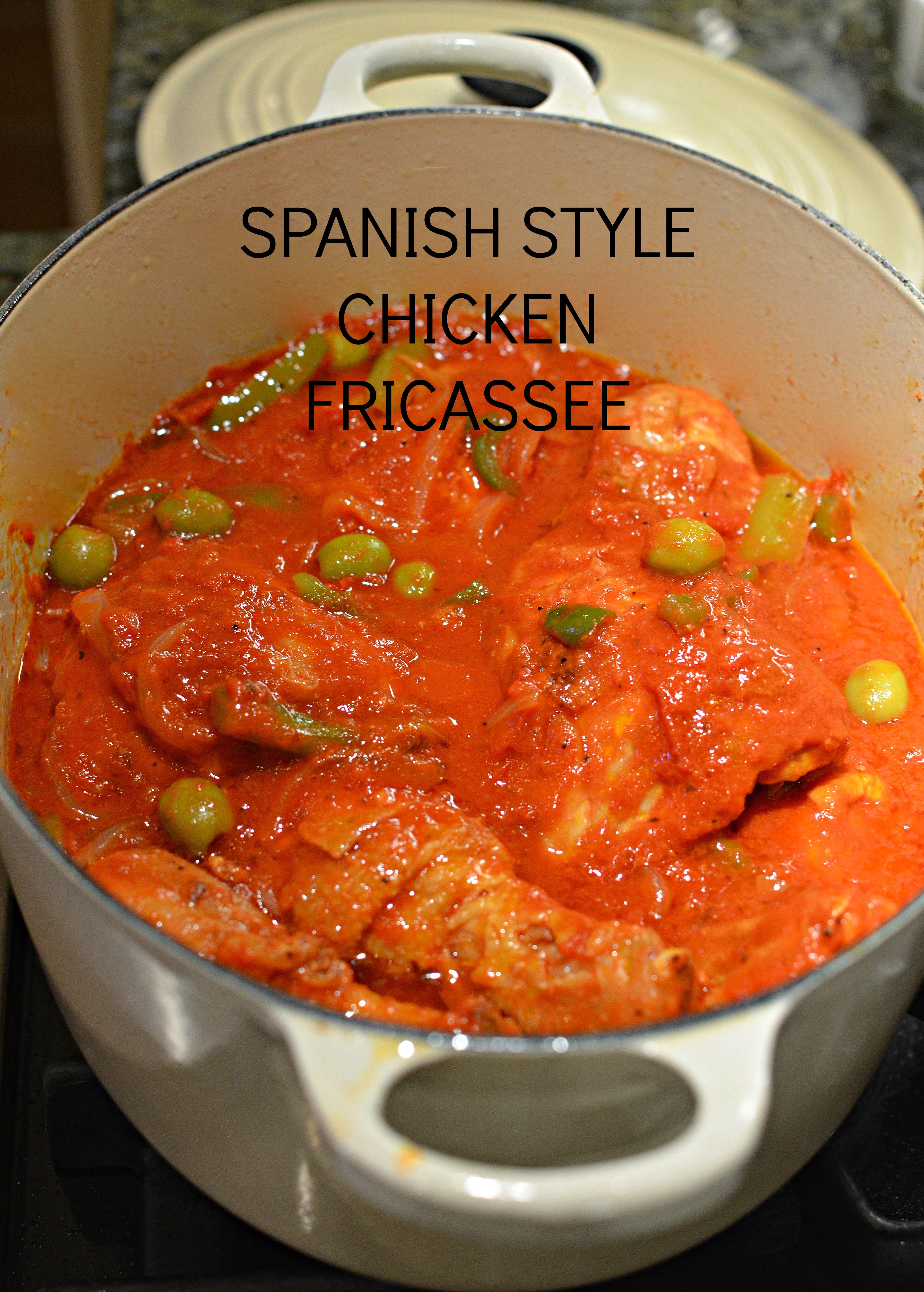 Spanish Style Chicken Fricassee