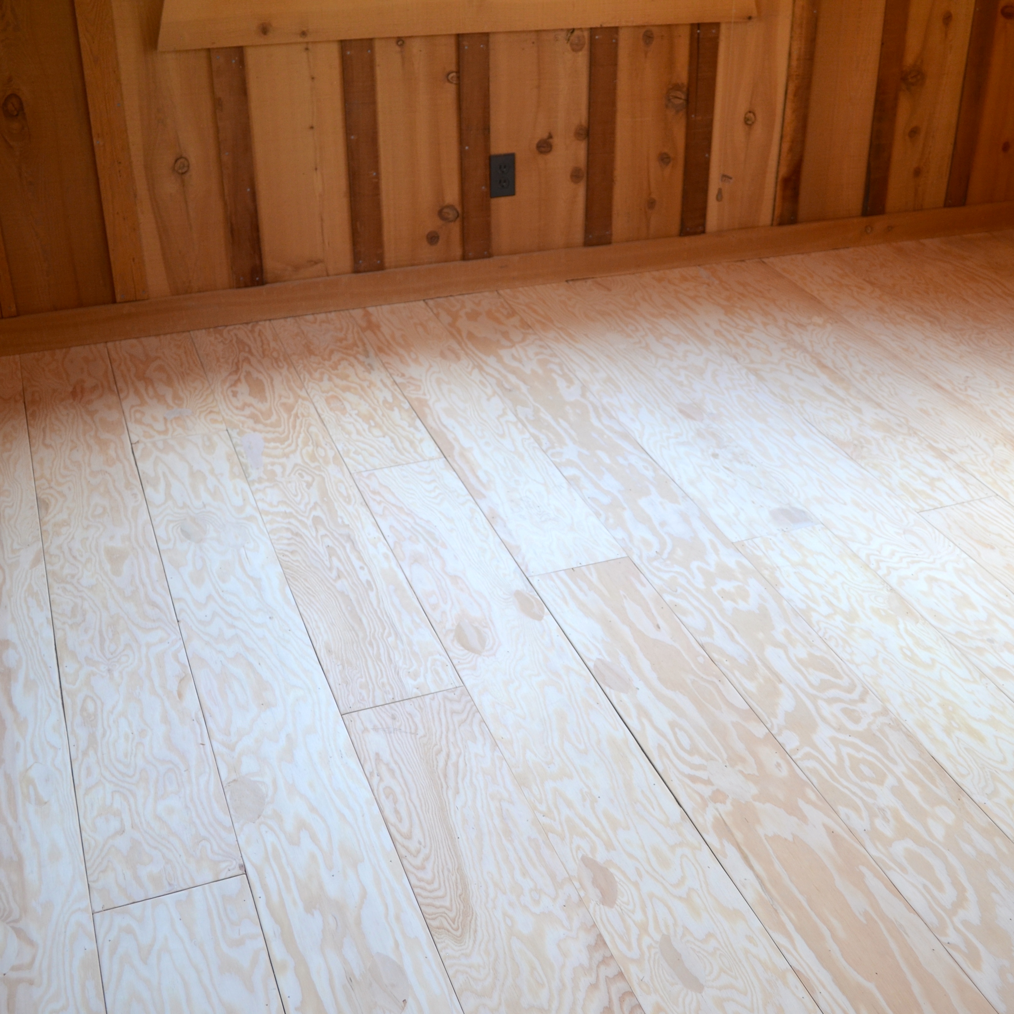Create Beautiful Plank Flooring Out, How To Make Plywood Floors Look Like Hardwood