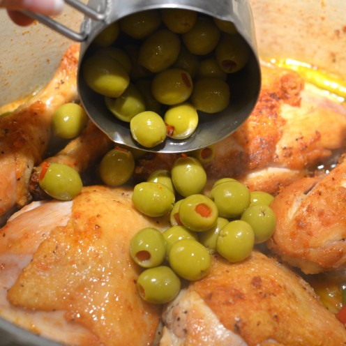 SPANISH STYLE CHICKEN FRICASSEE | Recipe By www.AfterOrangeCounty.com | #Chicken #Fricassee