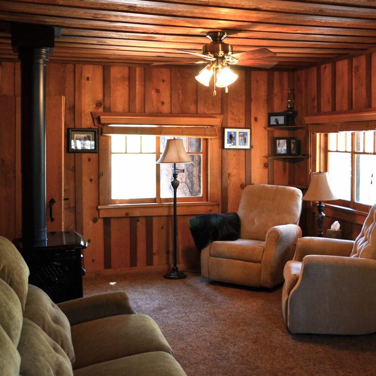 MY LOG CABIN LIVING ROOM RENOVATION