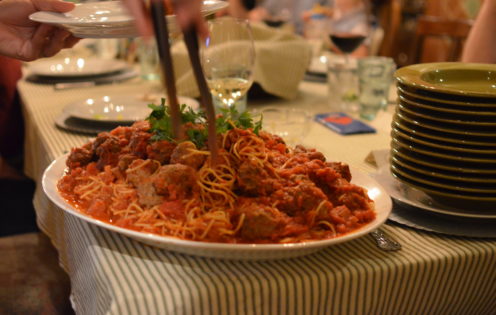 SUNDAYS WITH CELIA VOL 9 | Family Dinner of Spaghetti & Meatballs | www.AfterOrangeCounty.com