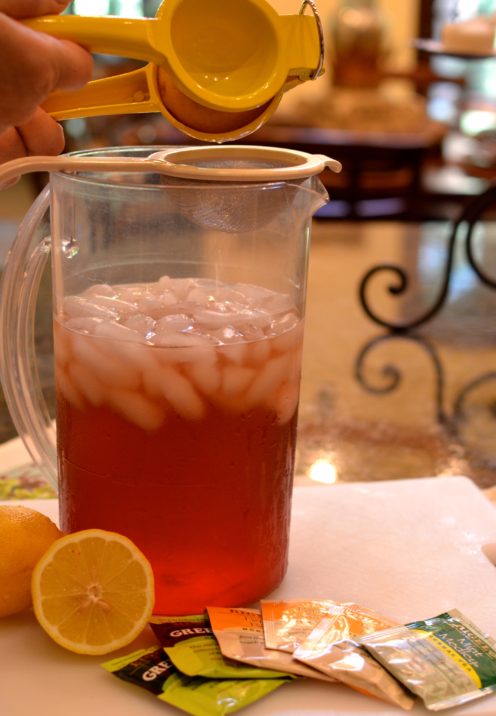 REFRESHING ICED TEA SANGRIA STYLE | #TeaProudly #CollectiveBias | www.AfterOrangeCounty.com