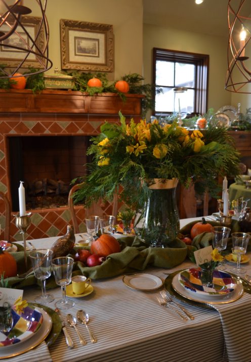 HOW TO SET A LOVELY THANKSGIVING TABLE | www.AfterOrangeCounty.com