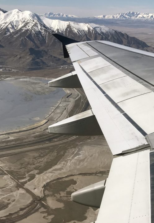 Flying Into Salt Lake City | www.AfterOrangeCounty.com