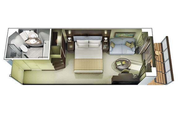 PENTHOUSE SUITE VS CONCIERGE VERANDA ABOARD OCEANIA’S RIVIERA