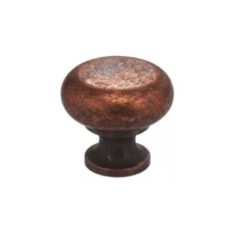 KITCHEN RENO UPDATE ON THE HOUSE ON COTTAGE GROVE | Vintage Copper Classic & Modern 1-1/4 Inch Diameter Mushroom Cabinet Knobs here at a cost of $9.93 each| www.AfterOrangeCounty.com