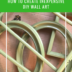 HOW TO CREATE INEXPENSIVE DIY WALL ART | www.AfterOrangeCounty.com