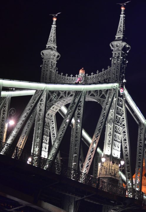 EXPLORING ENCHANTING BUDAPEST AT NIGHT | Liberty Bridge | www.AfterOrangeCounty.com
