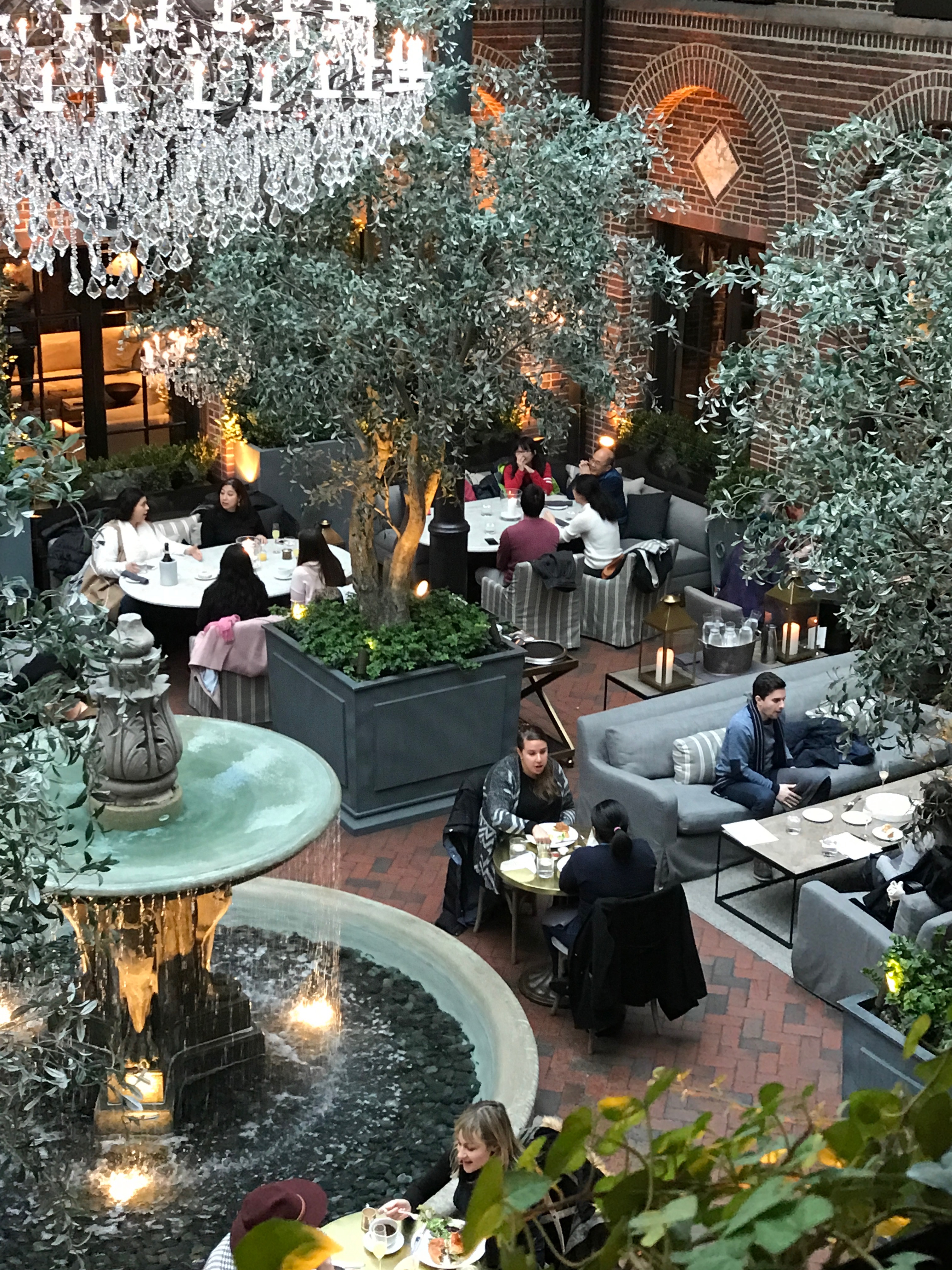 NOW THIS IS A FURNITURE STORE Restoration Hardware Chicago…