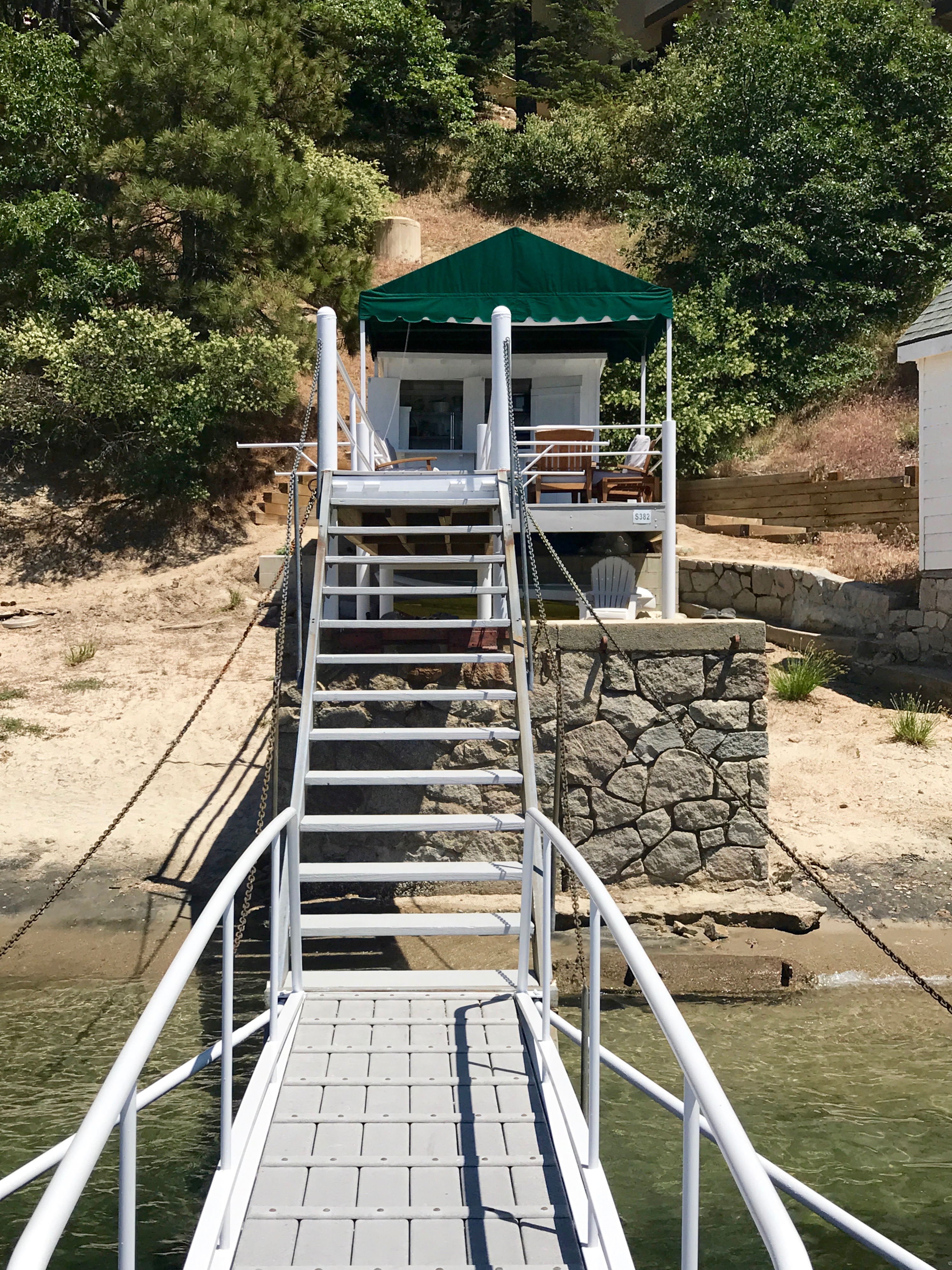 RENOVATING OUR LAKE ARROWHEAD DOCK HOUSE