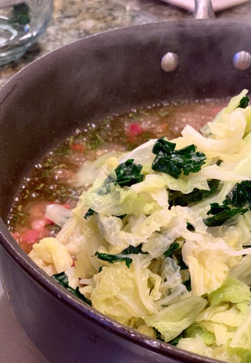 5 BEST HEARTWARMING SOUP RECIPES | Bread and Cabbage Soup with Sage Butter | www.AfterOrangeCounty.com