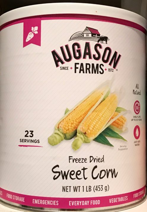 FREEZE DRIED SWEET CORN COOKIE RECIPE | Freeze Dried Sweet Corn | www.AfterOrangeCounty.com