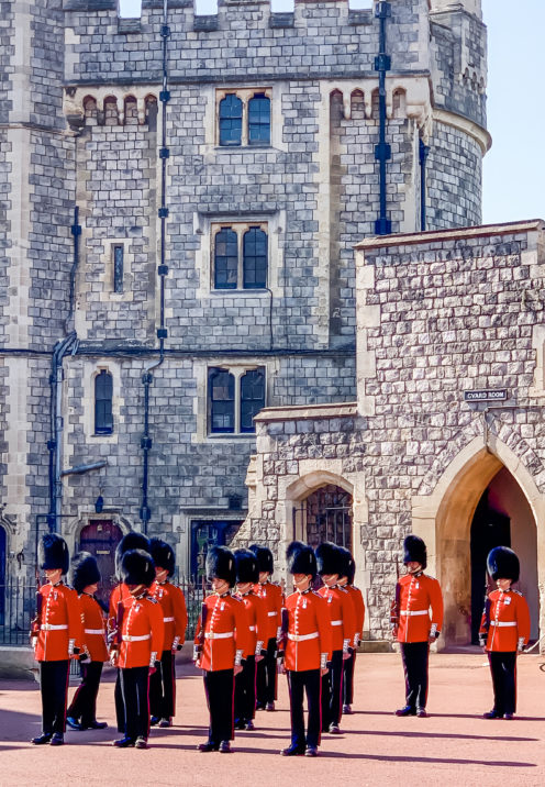 A VISIT TO ENCHANTING WINDSOR CASTLE | The Military Guard | www.AfterOrangeCounty.com