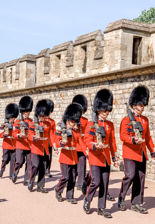 A VISIT TO ENCHANTING WINDSOR CASTLE | The Military Guard | www.AfterOrangeCounty.com