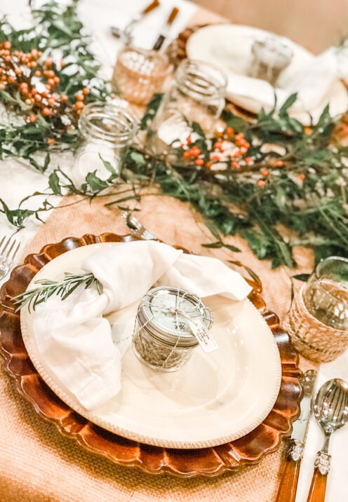 AN EASY THANKSGIVING TABLESCAPE TO IMPRESS | www.AfterOrangeCounty.com