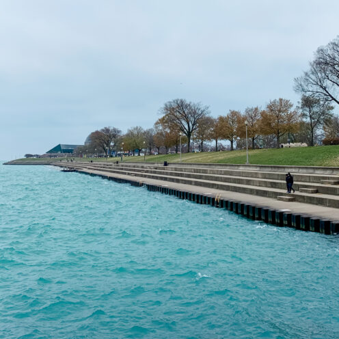 A WINTER WALK IN CHICAGO | Lake Michigan | www.AfterOrangeCounty.com