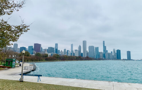 A WINTER WALK IN CHICAGO | Lake Michigan | Lakeside Trail | www.AfterOrangeCounty.com