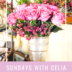 SUNDAYS WITH CELIA VOL 105 | Easter Flowers | www.AfterOrangeCounty.com #Easter #Flowers #AntiqueTrophyCup
